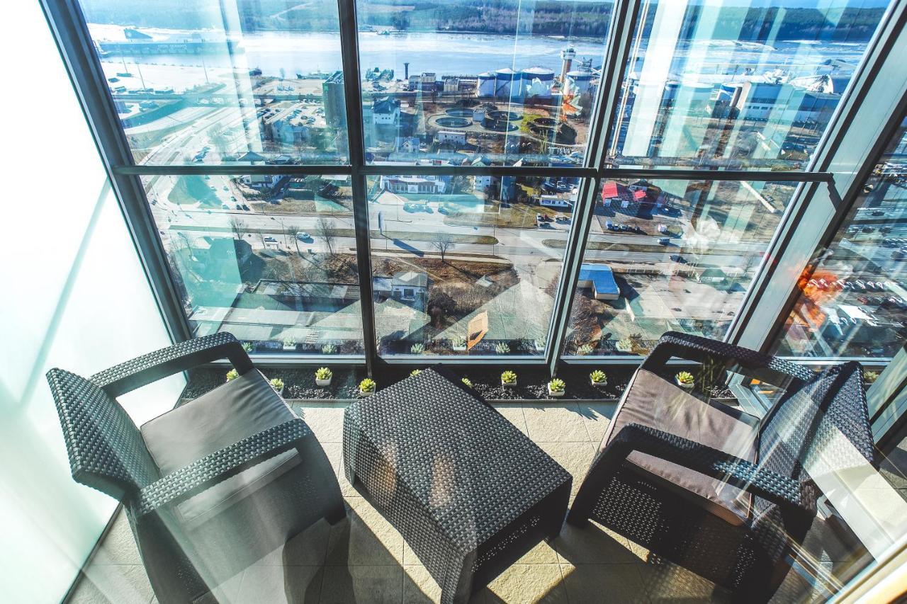 Sky Flat Jacuzzi 27 Floor Lägenhet Klaipėda Exteriör bild